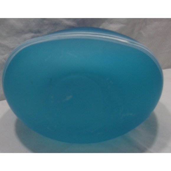 Blenko?? Style Blue to Turquoise Glass Vase 6 1/4" - Picture 5 of 8